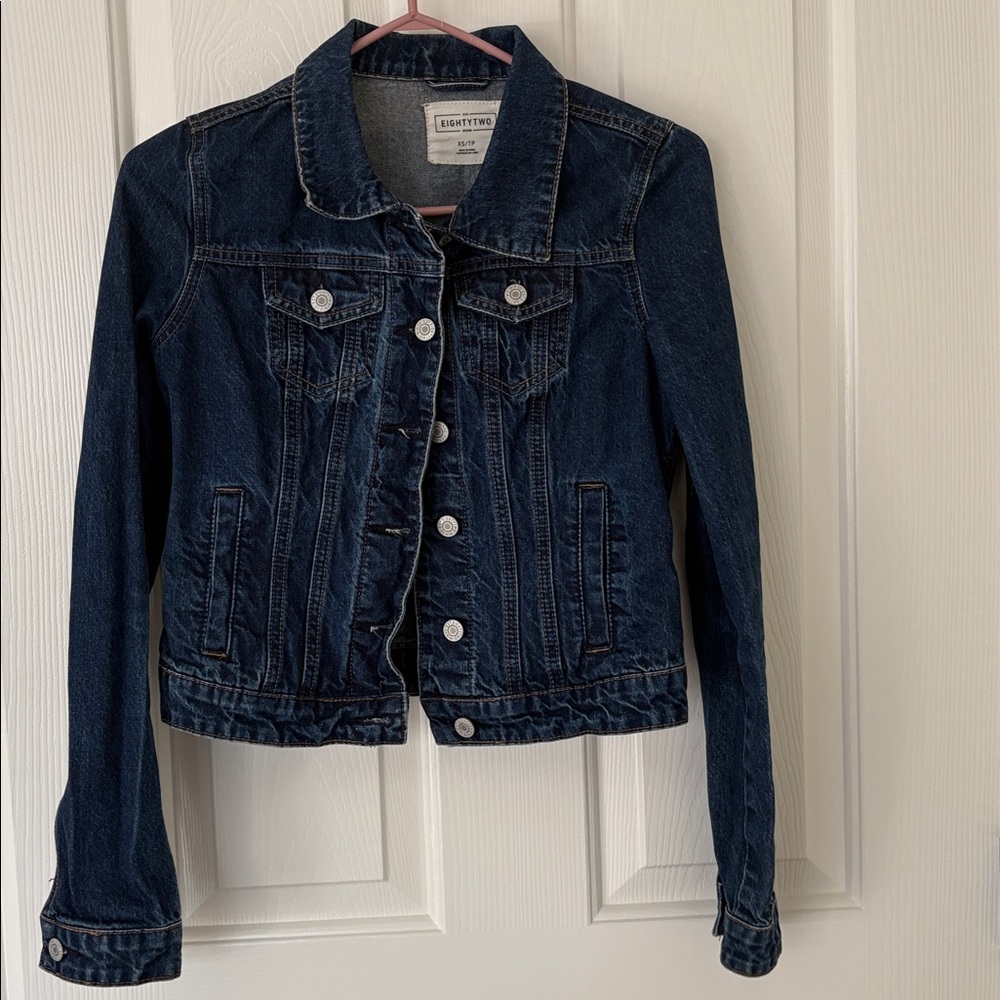 Dark Blue Denim Jacket